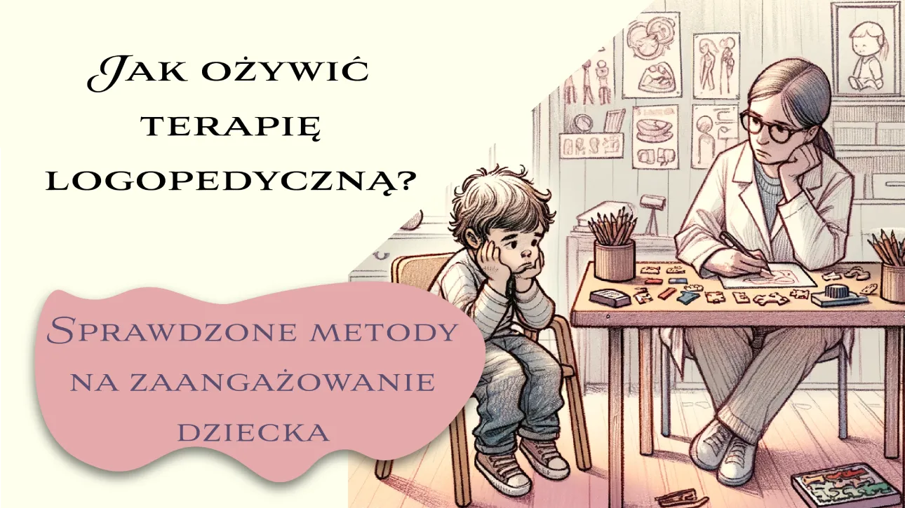 Jak ożywić terapię logopedyczną i zaangażować dziecko w ćwiczenia logopedyczne